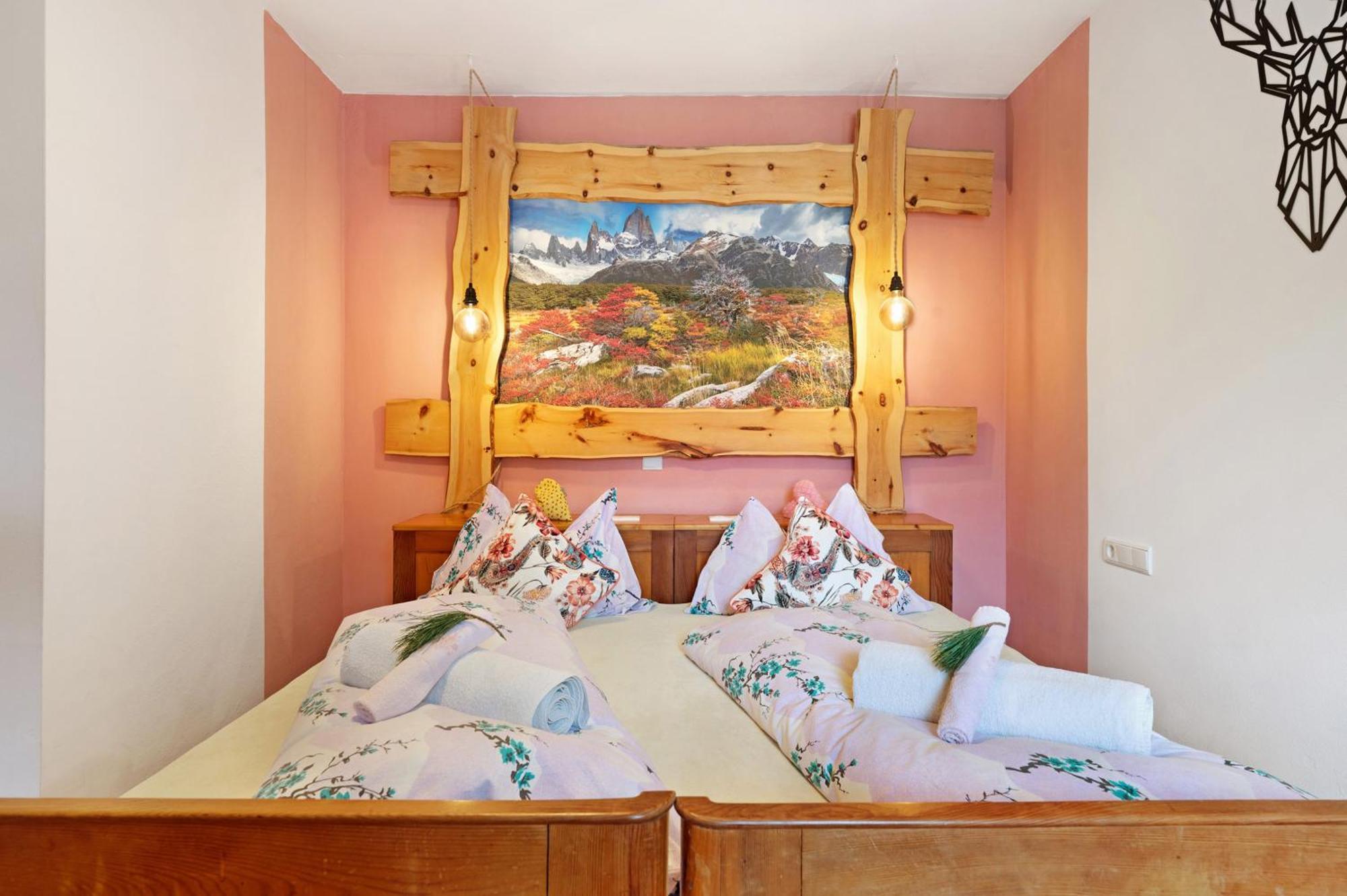 Huanzhof Ferienwohnung Schwarzhorn Aldino Exteriör bild