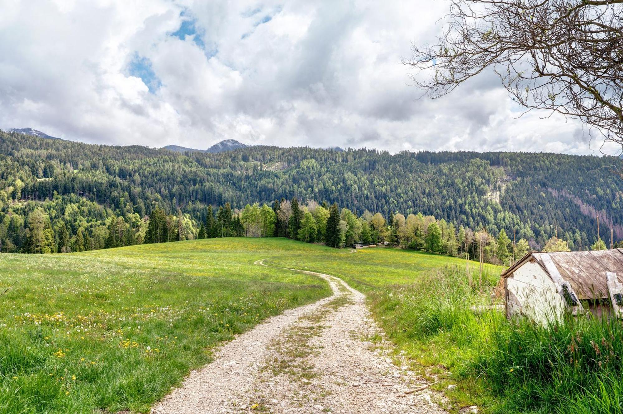 Huanzhof Ferienwohnung Schwarzhorn Aldino Exteriör bild
