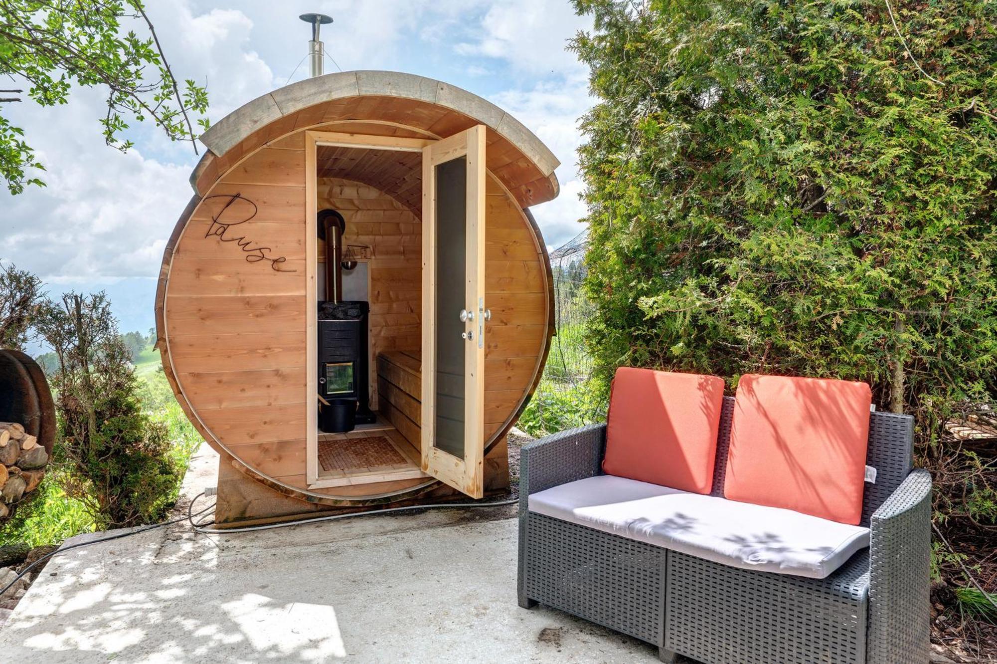 Huanzhof Ferienwohnung Schwarzhorn Aldino Exteriör bild